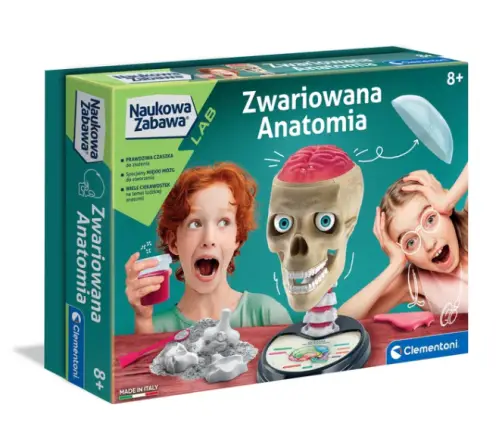 Scientific Fun Crazy Anatomy Kit Clementoni 50697