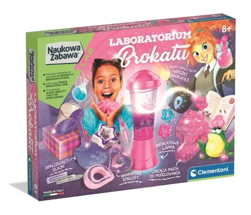 Science & Play Glitter Laboratory Fairy World Polish Language Clementoni 50700