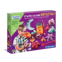 Science & Play Crystal Growing Lab Set Polish Language Clementoni 50069 Science & Play Crystal Growing Lab Set Polish Language Clementoni 50069