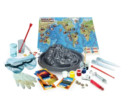 Scientific Fun Volcanology Science Kit Clementoni 50893
