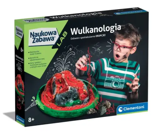 Scientific Fun Volcanology Science Kit Clementoni 50893