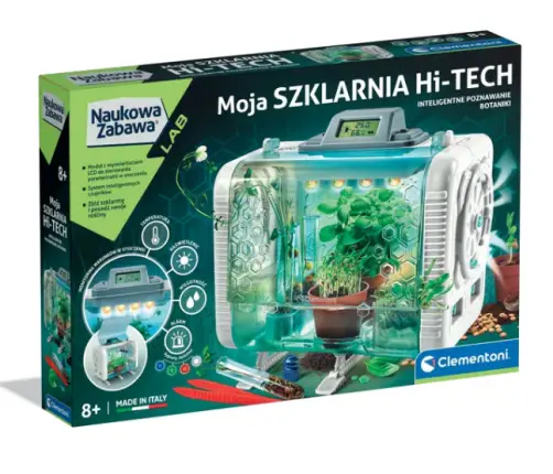 Scientific Fun HI-TECH Greenhouse Lab: Botanical Experiments Clementoni 50915