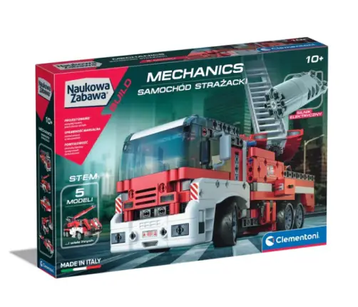 Scientific Fun Mechanics Laboratory: Fire Truck Clementoni 50728 Scientific Fun Mechanics Laboratory: Fire Truck Clementoni 50728
