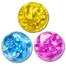 Flexible Rubber Bouncing Ball Confetti Lights Mix 7 cm