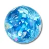 Flexible Rubber Bouncing Ball Confetti Lights Mix 7 cm