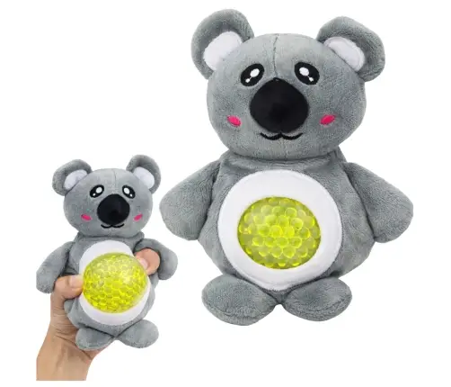 Plush Toy for Squeezing, Kneading, Squeezing with Water Balls Elephant Pig 15 cm