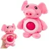 Plush Toy for Squeezing, Kneading, Squeezing with Water Balls Elephant Pig 15 cm