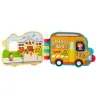 Interactive Educational Book Vehicles Lights Sounds Moving Elements
