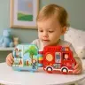 Interactive Educational Book Vehicles Lights Sounds Moving Elements