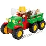 Educational Interactive Tractor for Toddlers Animals Lights Sounds