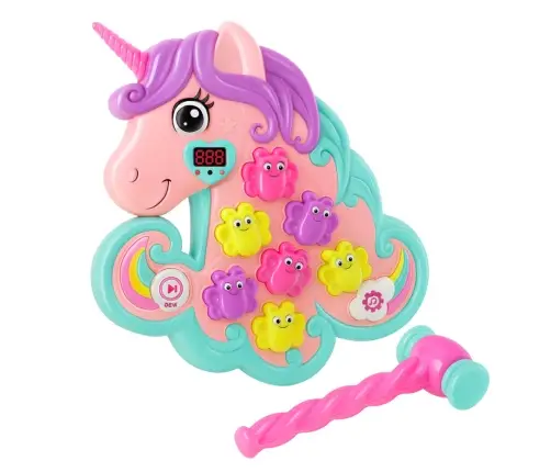 Whac A Mole Arcade Game Unicorn Colorful Lights Sounds