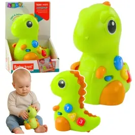 Interactive Toy for Toddlers Dinosaur on Wheels Lights and Sounds Interactive Toy for Toddlers Dinosaur on Wheels Lights and Sounds