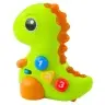Interactive Toy for Toddlers Dinosaur on Wheels Lights and Sounds