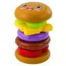 Hamburger Pyramid Puzzle For Children Colorful 7 pcs.