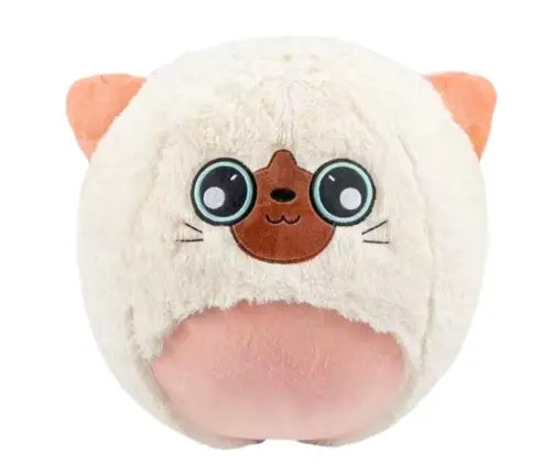 Growing Plush Bouncy Ball White Kitten Pump 50 cm