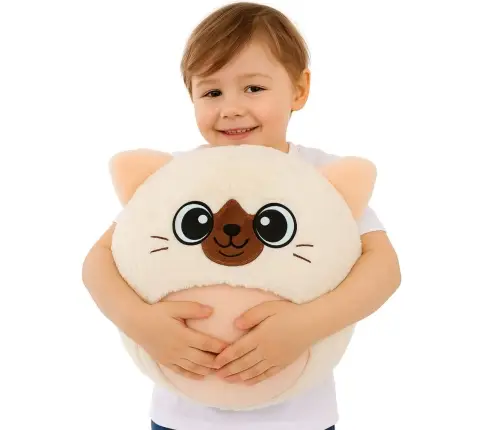 Growing Plush Bouncy Ball White Kitten Pump 50 cm