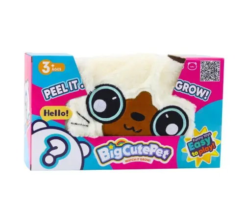 Growing Plush Bouncy Ball White Kitten Pump 50 cm