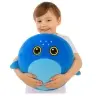 Growing Plush Blue Shark Jumping Ball Pump 50 cm