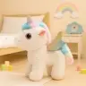 Unicorn Plush Interactive Moves Sounds White 21 cm