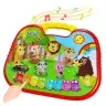 Interactive Educational Board Animal World Instruments Piano