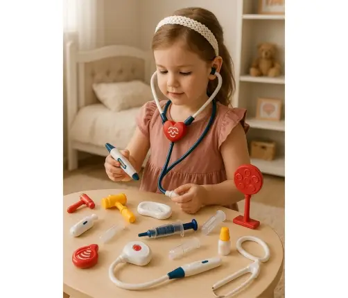 Little Doctor Interactive Set in a Suitcase with Lights and Sounds