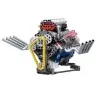Construction Bricks Set Engine Model V Powered 665 pcs.