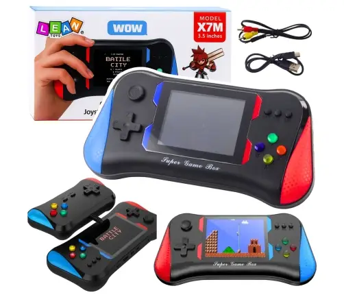 X7M Portable Electronic Console 500 Games Two-Player Mode 3.5 Inch
