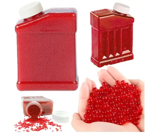 Set of Hydrogel Water Balls for Guns Red 20000 pcs.