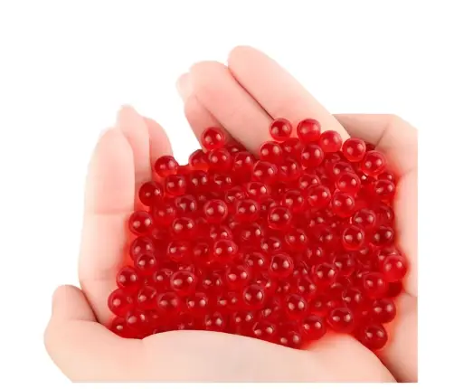 Set of Hydrogel Water Balls for Guns Red 20000 pcs.