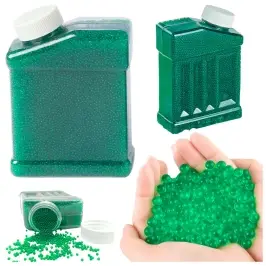Set of Hydrogel Water Balls for Guns Green 20000 pcs.