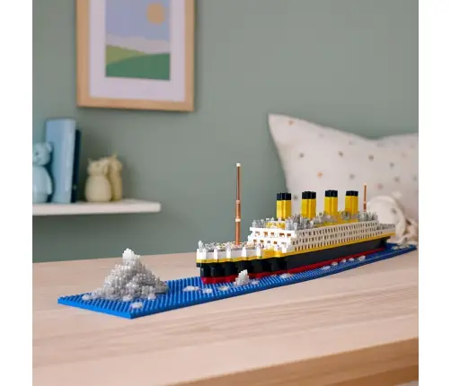 Titanic Ship Building Blocks 3D Ship Model 1878 pcs.