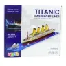 Titanic Ship Building Blocks 3D Ship Model 1878 pcs.