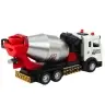 Concrete Mixer Construction Vehicle Metal Cabin Rotating Drum Lights Sounds