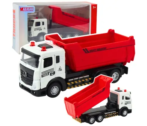 Truck Tipper Metal Cab Movable Box Lights Sounds