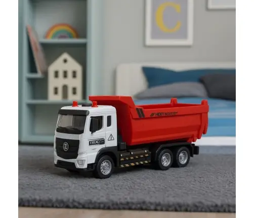 Truck Tipper Metal Cab Movable Box Lights Sounds