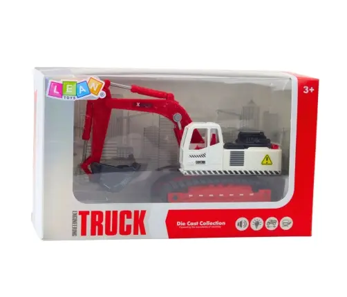 Metal Crawler Excavator with Movable Swivel Bucket, Cabin, Lights, Sounds