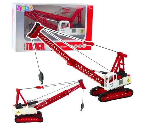 Crawler Crane Truss Light Adjustment Sounds Metal