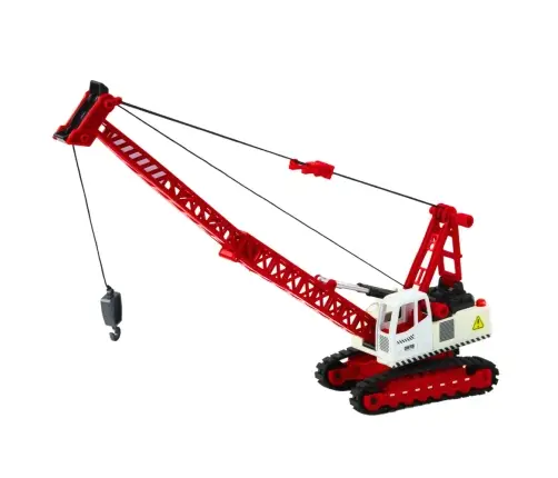 Crawler Crane Truss Light Adjustment Sounds Metal