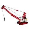 Crawler Crane Truss Light Adjustment Sounds Metal