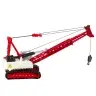 Crawler Crane Truss Light Adjustment Sounds Metal