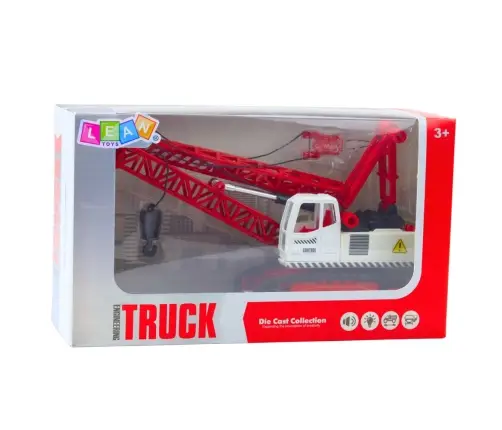 Crawler Crane Truss Light Adjustment Sounds Metal