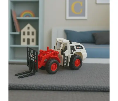 Forklift Metal Forks Adjustable Lights Sounds