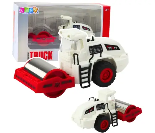 Road Roller Construction Metal Rotating Roller Lights Sounds