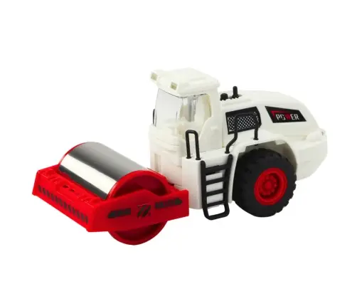 Road Roller Construction Metal Rotating Roller Lights Sounds