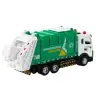 Garbage Truck For Kids Metal Cabin Bin Lights Sounds Green