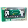 Garbage Truck For Kids Metal Cabin Bin Lights Sounds Green