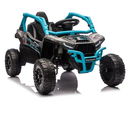 Kawasaki JS330 24V5Ah Black and Blue Battery Car