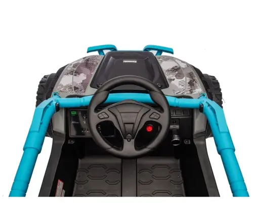 Kawasaki JS330 24V5Ah Black and Blue Battery Car