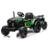 CH9959B Battery Operated Tractor with Trailer Dark Green 24V