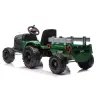 CH9959B Battery Operated Tractor with Trailer Dark Green 24V